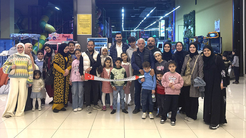 Mamak'ta Filistin'li Çocuklar İçin Moral Etkinliği