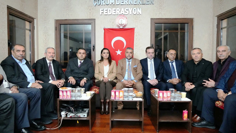 Ankara Çorum Evi'nden Taziye Ziyareti