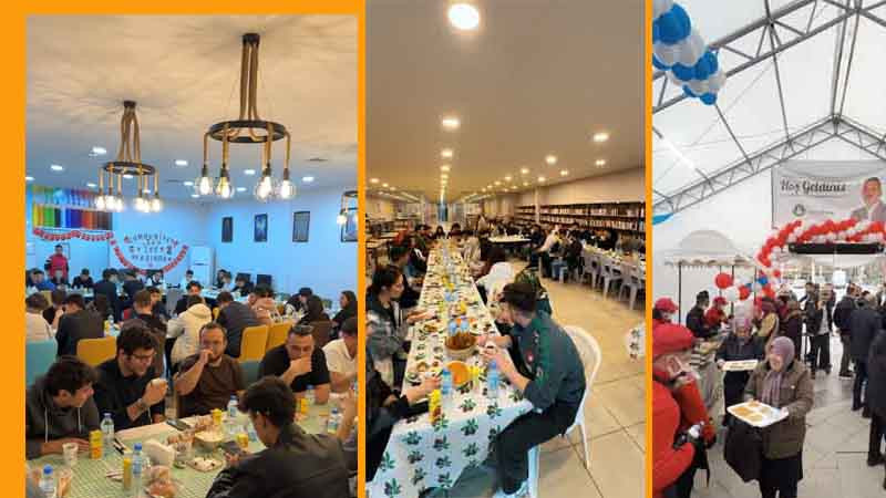 Sincan'da İftar Sofraları Kuruluyor Gönüller Buluşuyor