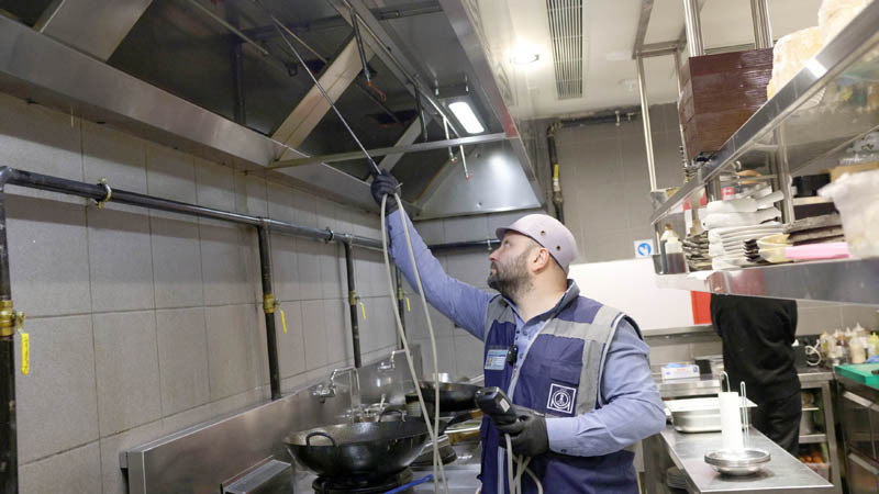 Çankaya'da Baca Denetimleri Sıklaştırıldı