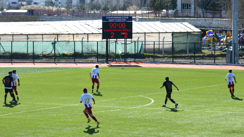 Kahramankazan, Tavşanlı Belediyespor'u Geçemedi