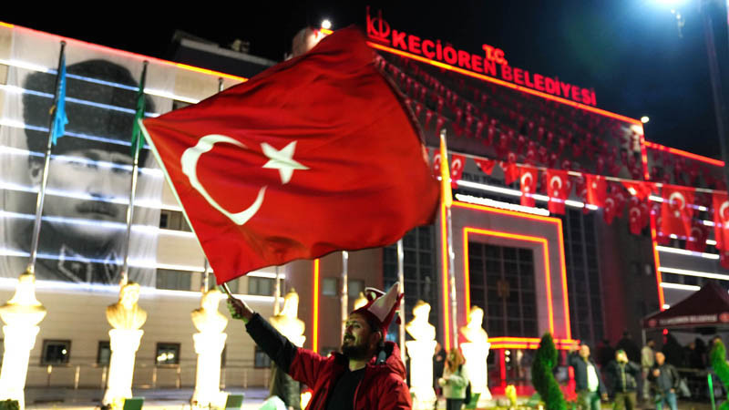 Dünya Kupası Coşkusu Keçiören'de Yaşandı