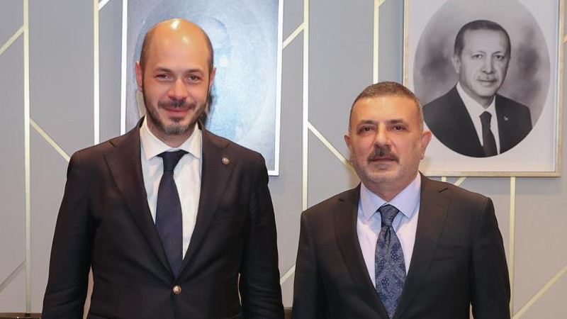 Murat Ercan TOKİ Başkanı Sungur'u Ziyaret Etti