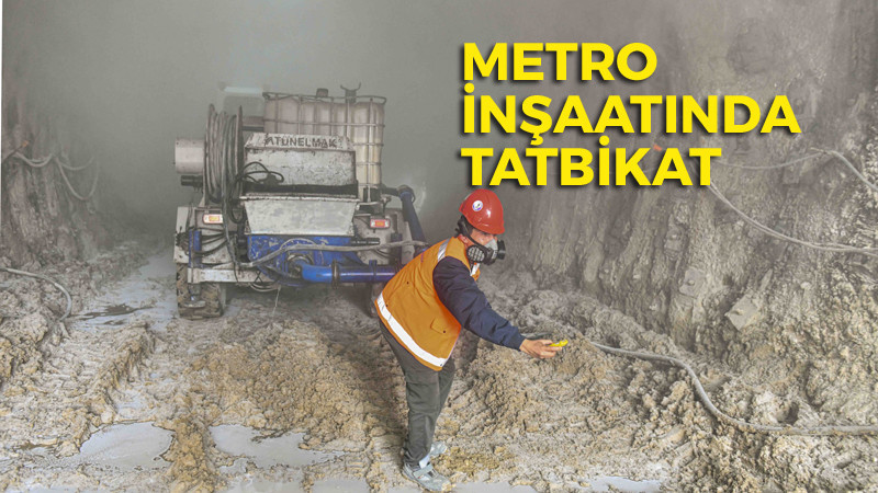 Dikimevi-Natoyolu Metro Hattı İnşaatında Tatbikat