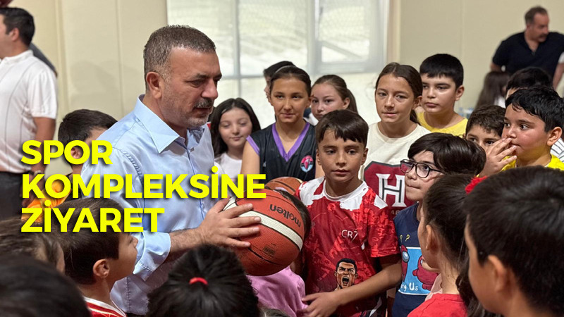 Murat Ercan'dan Spor Kompleksine Ziyaret