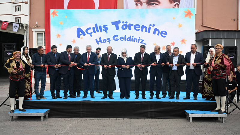 Kalecik'te Sonbahar Şenliği ve Toplu Açılış Töreni